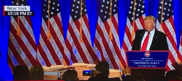 Trump January Conflict Presser