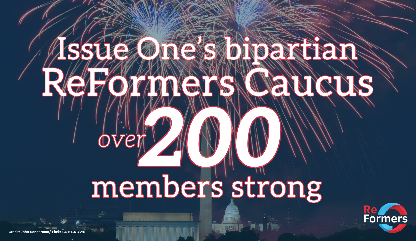 Issue One recruits more than 200 ReFormers Caucus members